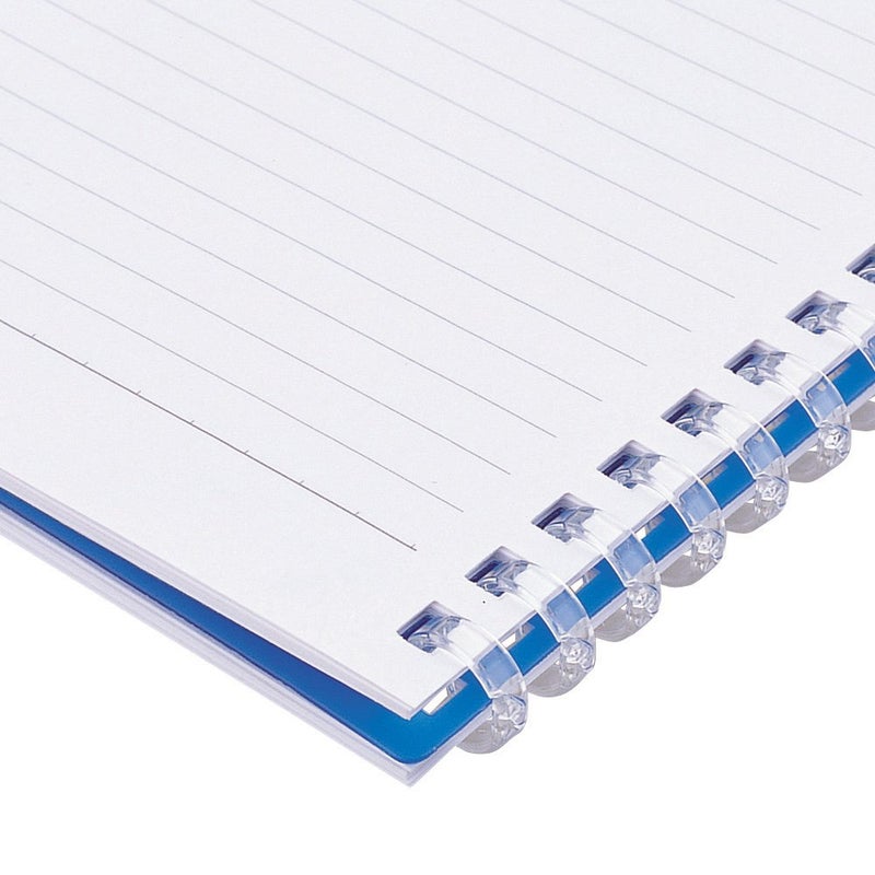 LIHIT LAB. Refillable Notebook (Journal), Lined Paper, 9.9 x 7.3 inches, Orange (N1608-4) - Image 4
